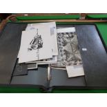 A folder of prints