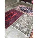 Three eastern style rugs