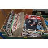 A collection of 1960s-1970s Beat Instrumental and other rock and pop magazines