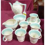 A Susie Cooper tea service of 15 pieces