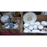 A quantity of miscellaneous teaware and decorative ceramics