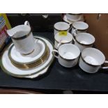 A Paragon Elgin part tea service of 21 pieces