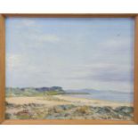 * HELEN M TURNER PPAI, PAI ON THE WEST COAST oil on board, signed 40cm x 50cm Framed.