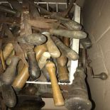VINTAGE WOODWORKING TOOLS INCLUDING FILES,
