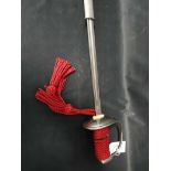 GERMAN DRESS SWORD WITH STEEL SCABBARD