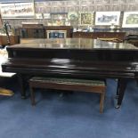 CHALLEN BOUDOIR GRAND PIANO with stool