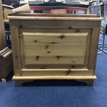 PINE BLANKET CHEST