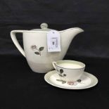 CROWN DEVON PART COFFEE SERVICE along with a Foley part coffee service (2 sets)