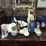 LOT OF BRITISH CERAMICS including tea pots,