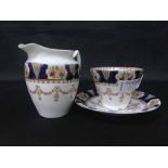 ROYAL ALBION PART TEA SERVICE along with other collectable ceramics and a vanity set