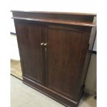 MAHOGANY TV CABINET