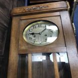 MAHOGANY WALL CLOCK