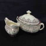 PALISSY POTTERY PART DINNER SERVICE