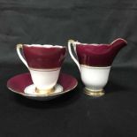 SUTHERLAND CHINA PART TEA SERVICE along with two other part tea services (3 sets)