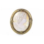 VICTORIAN CAMEO BROOCH