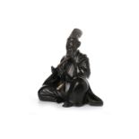 20TH CENTURY JAPANESE BRONZE FIGURE OF A