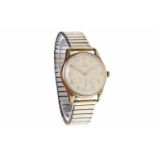 GENTLEMAN'S OMEGA NINE CARAT GOLD MANUAL WIND WRIST WATCH late 1960s,