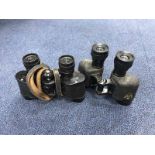 LOT OF VARIOUS CAMERA ACCESSORIES AND BINOCULARS including lenses,