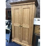 PINE DOUBLE WARDROBE