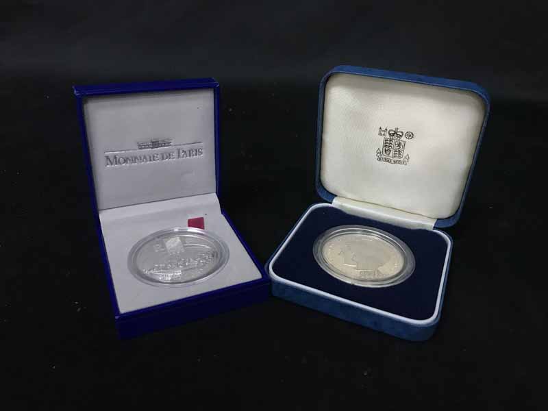 LOT OF SILVER PROOF COINS WITH CERTIFICATES