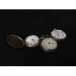 GROUP OF VARIOUS POCKET WATCHES