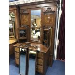 VICTORIAN WALNUT TWO PIECE BEDROOM SUITE