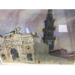 GROUP OF TONY ARMSTRONG SIGNED LIMITED EDITION PRINTS depicting Glasgow scenes (12)