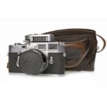 1960 LEICA M3 RANGEFINDER CAMERA serial number 990991 (for 1960), chrome finish,