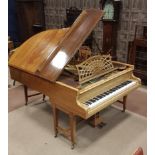 EARLY 20TH CENTURY BOUDOIR GRAND PIANO by C.