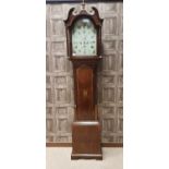 EARLY 19TH CENTURY SCOTTISH LONGCASE CLOCK by James Gow of Midcalder,
