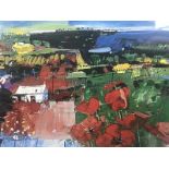 AFTER HAMISH MACDONALD DA PAI, WILD POPPIES, SKYE digital print Mounted,