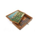 SET OF LATE VICTORIAN DRAWING TOOLS BY ALEX MATHIESON & SON comprising a number of instruments,