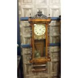 19TH CENTURY ANGLO-AMERICAN WALL CLOCK BY JEROME & CO.