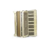 'TANGO III' ACCORDIAN BY HOHNER pearline finish, 24 keys and 120 buttons, 52cm wide,