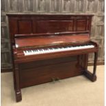 UPRIGHT OVERSTRUNG PIANO by C Bechstein,