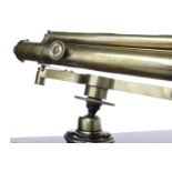 EARLY 20TH CENTURY SURVEYORS LEVEL BY TROUGHTON & SIMMS impressed maker's mark to body, 38cm long,