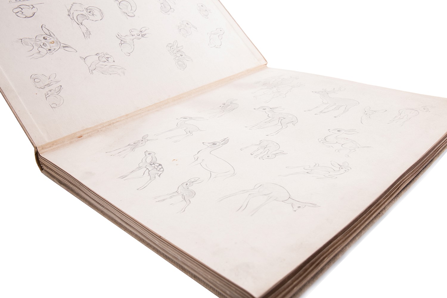 WALT DISNEY 'SKETCH BOOK' printed and bound by Wm. Collins, Sons & Co. - Image 4 of 18