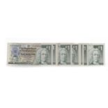 GROUP OF JACK NICKLAUS £5 FIVE POUND NOTES with a range of dates,