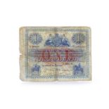 THE UNION BANK OF SCOTLAND LIMITED £1 ONE POUND NOTE DATED 26TH AUGUST 1913 serial no.