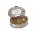 GROUP OF VARIOUS COINS including a George III penny dated 1807, a replica Roman coin,