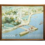 WILLIAM LEE HANKEY (1869-1952) - DUNOON CLYDE LNER TRAVEL POSTER circa 1930s,