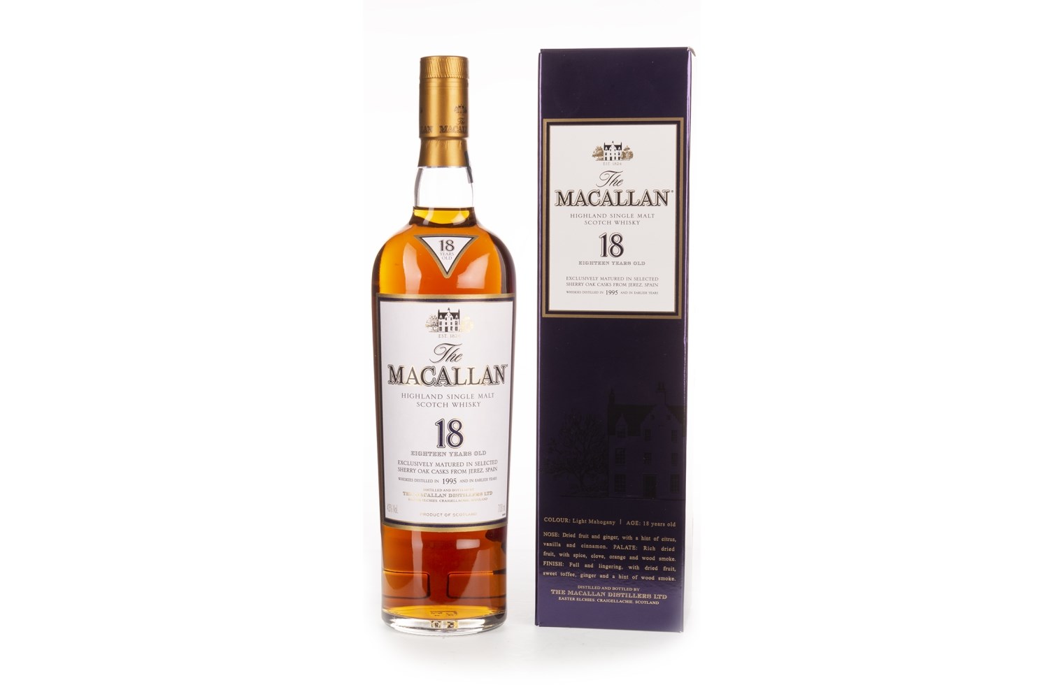 MACALLAN 1995 AGED 18 YEARS