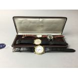 A LOT OF VINTAGE AND MODERN WRIST WATCHES