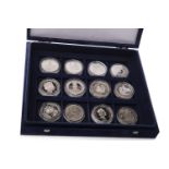 A COLLECTION OF SILVER PROOF COINS