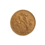 GOLD SOVEREIGN, 1911