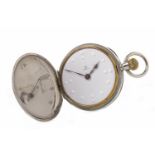 AN EARLY OMEGA BRAILLE POCKET WATCH