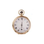 AN EIGHTEEN CARAT GOLD OMEGA POCKET WATCH