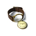 A ROTARY GOLD WRIST WATCH