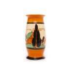 A CLARICE CLIFF FOR WILKINSON FANTASQUE VASE