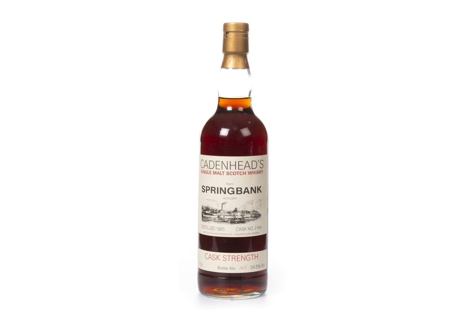 SPRINGBANK 1965 CADENHEAD'S CASK STRENGTH